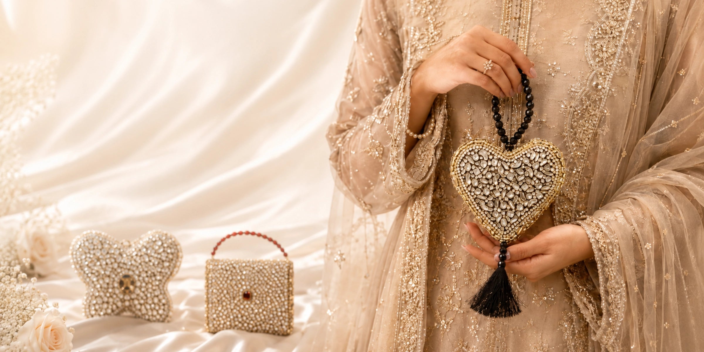 Luxury handmade bags by Aeen Official