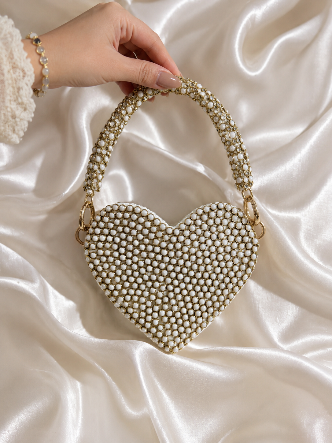 Pearl Amour Clutch