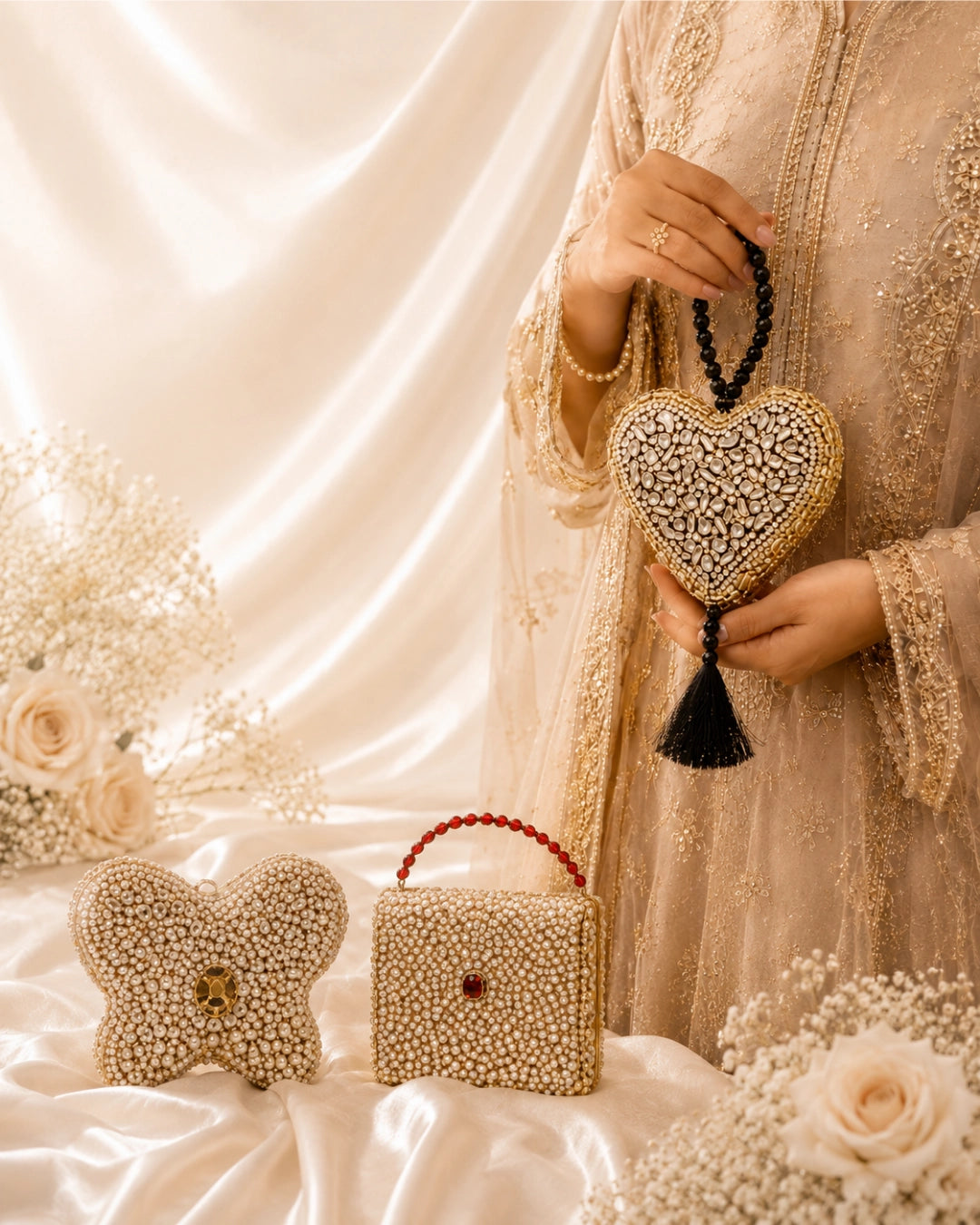 Luxury handmade bags by Aeen Official