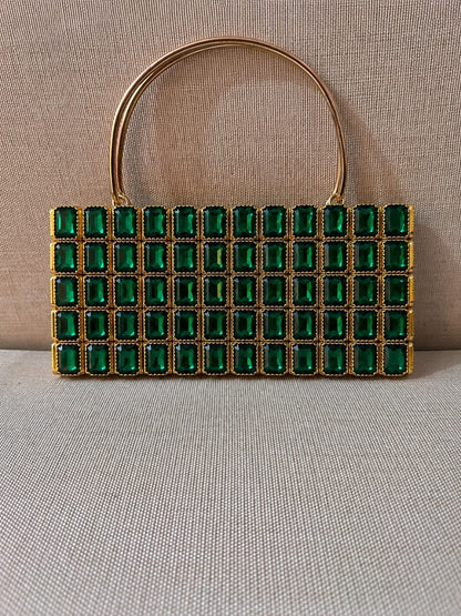 Emerald Grace Clutch